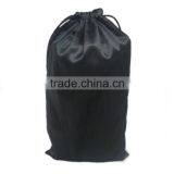 Promotional Customed Simple Black Cotton Pouches for Wholesaler thumbnail-2