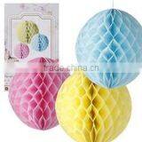 Honeycomb Bulb Hanging Decoration Honeycomb Paper Craft thumbnail-1