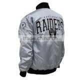 Satin Jacket Wedding,cusom Satin Varsity Jacket for Wedding,custom Satin Letterman Varsity Jacket thumbnail-6