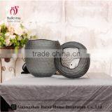 Handmade Specialized Home Decoration Frosted Color Glass Vase thumbnail-3