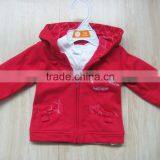 baby red coat with hood baby Infants casual coat