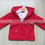 Baby Red Coat With Hood Baby Infants Casual Coat thumbnail-1