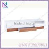 Wooden tv Furniture tv Stand With Curio Cabinet Pictures thumbnail-2