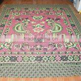 Three Color Cotton Blanket