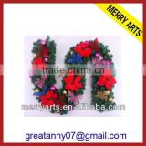 artificial red berries christmas wreath lowes christmas decoration wreaths