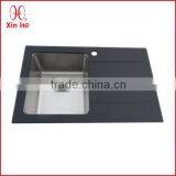 Single Bowl glass kitchen sink