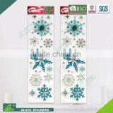 BSCI Factory Audit Christmas 3D Eco-friendly Decorative Removable Rhinestone Number Stickers