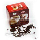 Wholesale Tin Can Recyclable Feature Supplier Tin Box Manufacture Fantastic Square Coffee Tin Can