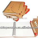 Promotion Recycled Notepad With Pen