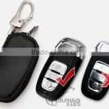 3 Button Car Genuine Leather Smart Remote Key Shell Case Cover For Audi A1 A3 A4 A6 A5 A7 A8 Q3 Q5 S5 S6 RS TT thumbnail-6