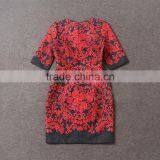 European and American Street Style Half Sleeve Mini Dress thumbnail-4