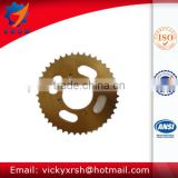 C45 steel high quality motorcycle sprocket rear sets 428H for hot sale