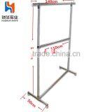Huohua Department Stores Stainless Steel Wall Clothes Rack thumbnail-2