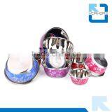 Color Engraved Stainless Steel Kitchen Utensils Bowls thumbnail-4