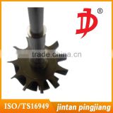 2T-111000 turbocharger shaft and wheel assembly