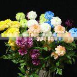 High Quality Artificial Silk Flowers Bouquets for Interior Decoration With Five Head thumbnail-4