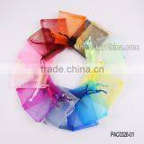 23 Color In Stock Customized Cheap Wholesale Organza Jewelry Bag Quality Choice thumbnail-1