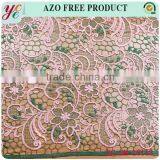 Summer Flowers Chemical Lace Embroidery Fabric for Beautiful Dress
