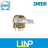 F-16KSH-N Knurled Shaft Potentiometer thumbnail-1