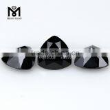 Wholesale Loose Gemstones Black Trillion 6x6 Cubic Zircon