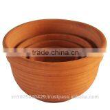 Small terracotta pots Cheap Flwer Pots Set of 4