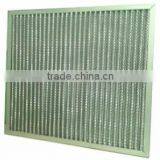 Washable Pleated Panel Aluminum Mesh Air Filter in Lampblack Treatment thumbnail-2