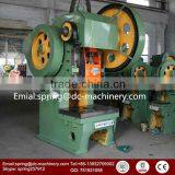 JB21 From 10 to 100 Ton Steel Sheet Metal Hole Punching Machine thumbnail-1