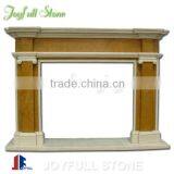 Contemporary Modern Marble Fireplace Mantel Designs thumbnail-1