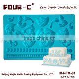 Baroque Silicone Fondant Mould,sugarpaste Mould