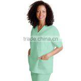Solid Fashion Scrub Tops For Women/Medical Scrub Top Nurse/V Neck Female Scrub Cotton/Polyester Tops thumbnail-3