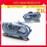4 Inch Rectangular Universal Metal Blue Small Projector Fog Lights Headlight