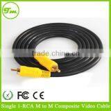 15m 45ft High Quality RCA Cable Male to Male Composite Single Audio Video Cable