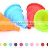 New Mini Gel Foldable Collapsible Style Silicone Funnel thumbnail-2