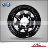 2016 Hot Selling 8 Spokes Steel Trailer Rim thumbnail-5