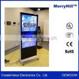 42 Inch Floor Standing Loop Video LCD Advertising Player With Free Software