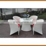 Round Table Rattan Dining Set
