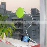 1800Mah-5200Mah Window Stick Solar Charger for Mobile Phone, Waterproof Solar Power Bank