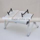 Folding Adjustable Laptop Table With Book Clamping thumbnail-1