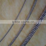 1.5mm1*19 galvannized steel wire rope for sale