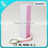 Smart Pink Perfume 2600mah Power Bank of Smartphone Charging Battery