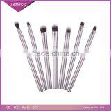 Chocolate Color Arylic Handle Makeup Brushes thumbnail-6