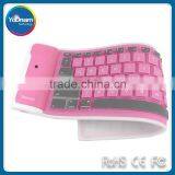 Roll Silicone Keyboard / Folding wireless keyboard / bluetooth keyboard