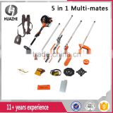52cc Petrol 5 in 1 Multitool - Strimmer Brush Cutter Chainsaw Hedge Trimmer Extension