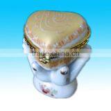 High Quality Ceramic Wedding Jewelry Box for Valentines Day Gifts thumbnail-1