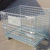 Folding Hot-dip Galvanized Wire Mesh Container thumbnail-2