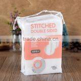 Small Plastic Make up Cotton Draw String Bag With Cotton String thumbnail-3