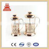 China Suppliers Wholesale W124-CP051 Hot Selling Stainless Steel French Press in Copper thumbnail-1