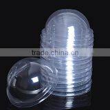 Custom Food Grade Disposable Clear Plastic Cup Dome Lids Cheap Price thumbnail-5