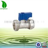 New style mini Forged Brass male union Ball Valve