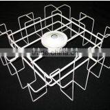 Supermarke Floor-standing 4 Tier Metal CD Display Rack thumbnail-3